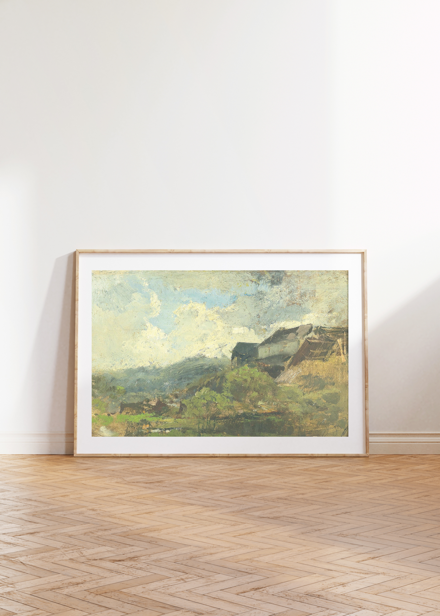 Scenic Watercolor Print