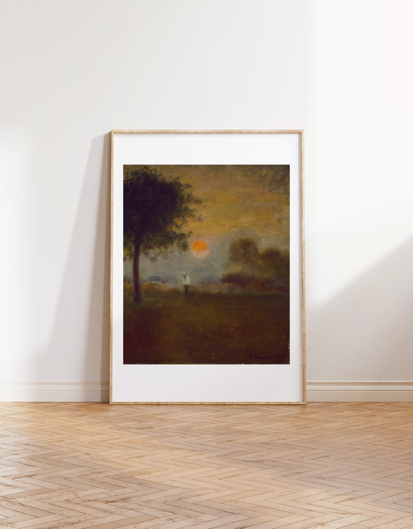 Vintage Sunset Print