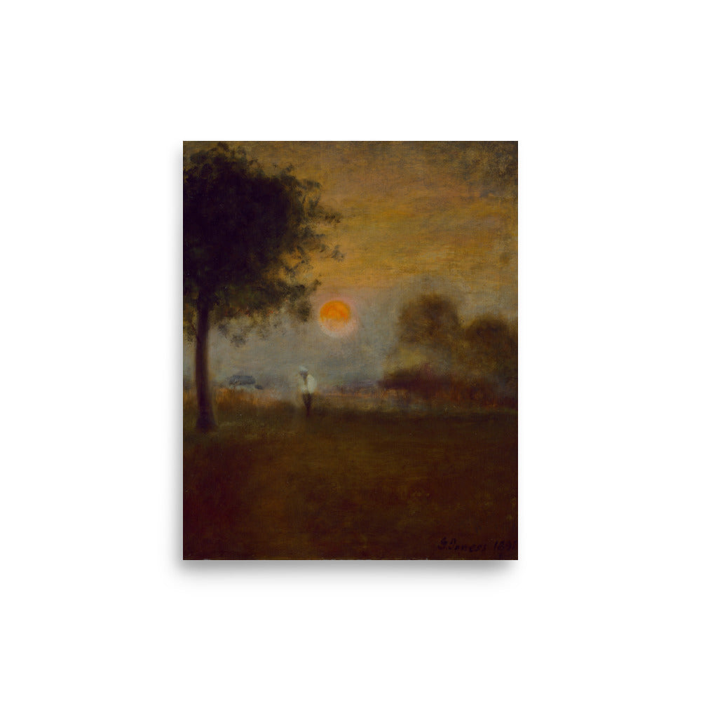 Vintage Sunset Print